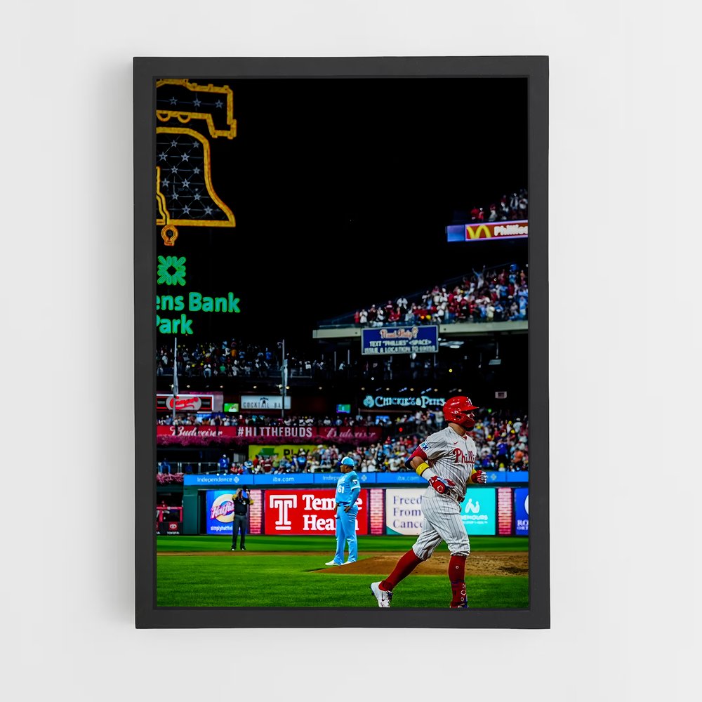Poster Philadelphia phillies – affiche Baseball (vue 2)